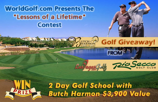 WIN Free golf lessons with Butch Harmon!