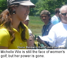 Michelle Wie is still the face of women's golf, but her power is gone.