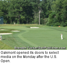 Oakmont opened its doors to select media on the Monday after the U.S. Open.