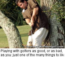 Playing with golfers as good, or as bad, as you: just one of the many things to like about the World Amateur Handicap Championship.