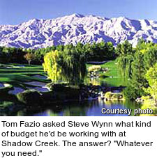 Shadow Creek Golf Course - North Las Vegas