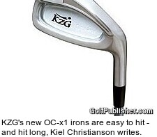 KZG's new OC-x1 irons are easy to hit - and hit long, Kiel Christianson writes.