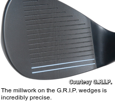 The millwork on the G.R.I.P. wedges is incredibly precise.