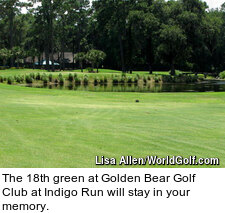 Golden Bear Golf Club at Indigo Run - No. 18