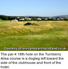 Turnberry's Ailsa course - hole 18