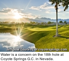 PGA Golf Club at Coyote Springs - Chase - hole 18