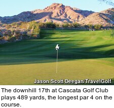 Cascata golf course - hole 17