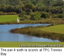 TPC Treviso Bay - hole 6