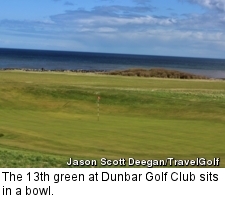 Dunbar Golf Club - hole 13