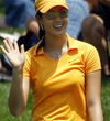 Michelle Wie, out since January with a wrist injury, is back in action at the Ginn Tribute.