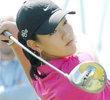 At 17, Wie is calm and cool at the mic.