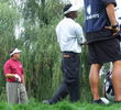 Phil Mickelson and Vijay Singh at The Barclays