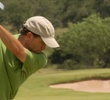 Iron tee shot