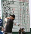 Phil Mickelson - first round U.S. Open