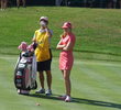 Paula Creamer - Final Round - U.S. Women's Open - Caddie