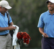 Tiger Woods and Steve Williams had little to smile about following a tough round two at the Masters.