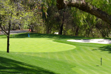 Short game practice area, Industry Hills GC
