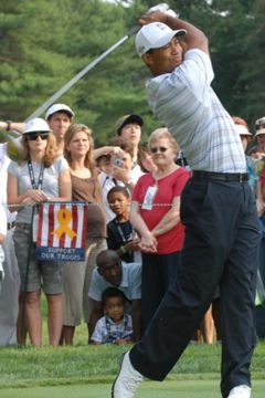 Tiger Woods driving