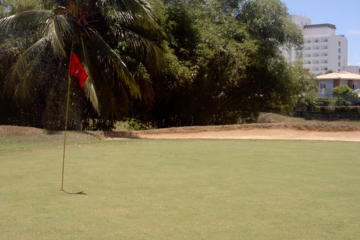 The No. 7 hole at Itapua Golf Club
