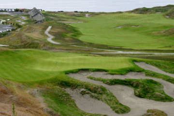 Chambers Bay Golf Course - Ninth Tee