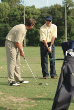 Controlling the golf club