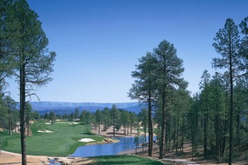 The Rim Golf Club in Payson, Arizona - hole 9