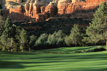 Seven Canyons golf course in Sedona - hole 9