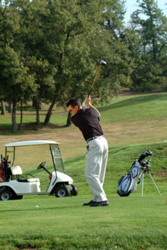 Balance and the proper golf swing