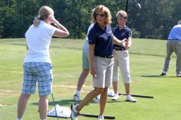 Golf Lesson - four ball