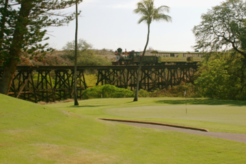 Ka'anapali Golf Resort - Kai course - Sugar Cane Train