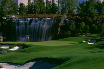Wynn Golf Club in Las Vegas - hole 18