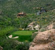 Mountain golf course at Ventana Canyon in Tucson - hole 3