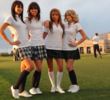 Parmates female caddies at Royal Links G.C.