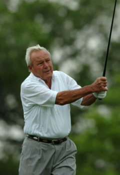 Arnold Palmer Teeing One Up