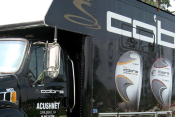 Cobra Golf Tour Van