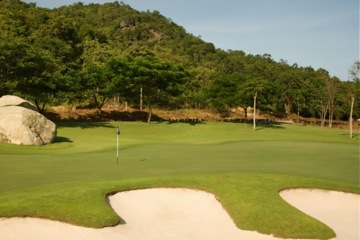 Black Mountain Golf Club in Thailand - hole 16