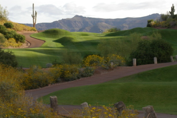 Gold Canyon's Dinosaur Mountain golf course - hole 3 