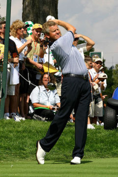 Colin Montgomerie - golf swing