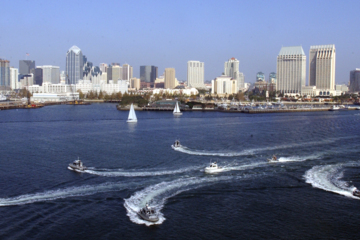 San Diego harbor