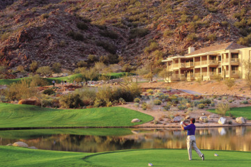 Phoenician resort - Canyon golf course