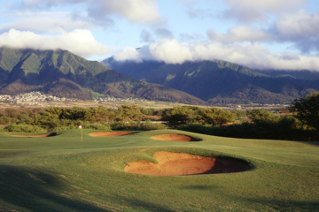 Dunes at Maui Lani golf course - hole 1
