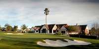 Richmond CC: clubhouse & #18
