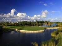 Provo Golf Club - hole 17 aerial view