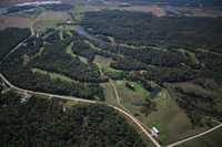 Amana Colonies GC: aerial view