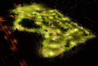 Indio GC: Aerial view