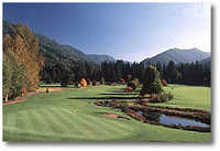 19th Green View of #1 Pinecone & #9 Thistle