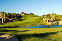 Palmer at Oasis GC: green #2