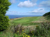 Larne GC: Looking bar from 8th green