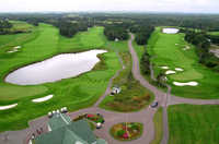 Links at Crowbush Cove: Aerial view