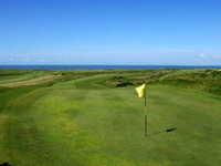 Fifth hole at Royal Porthcawl.